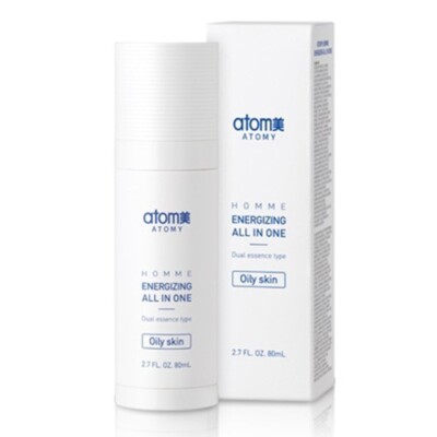 ATOMY Homme Energizing All in One 80ml Oily Skin Korean Cosmetics Made in korea