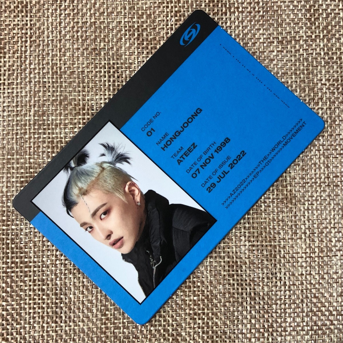 ATEEZ HONGJOONG 直筆サイン トレカ send off アメツ ATEEZ ホンジュン 直筆サイン トレカ send off アメツ - メルカリ