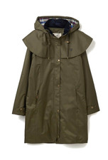 Lighthouse Outrider 3/4 Length Waterproof Raincoat In Fern Uk 12 *exc Cond*