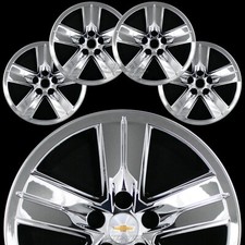 4 fits Chevrolet Trax LS LT 2017-2022 Chrome 16" Wheel Skins Hub Caps Rim Covers