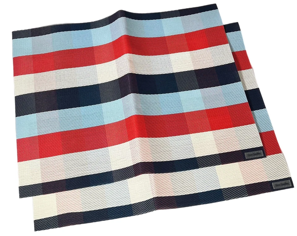 Vera Bradley Patriotisch Plaid Indoor/Outdoor Tischsets