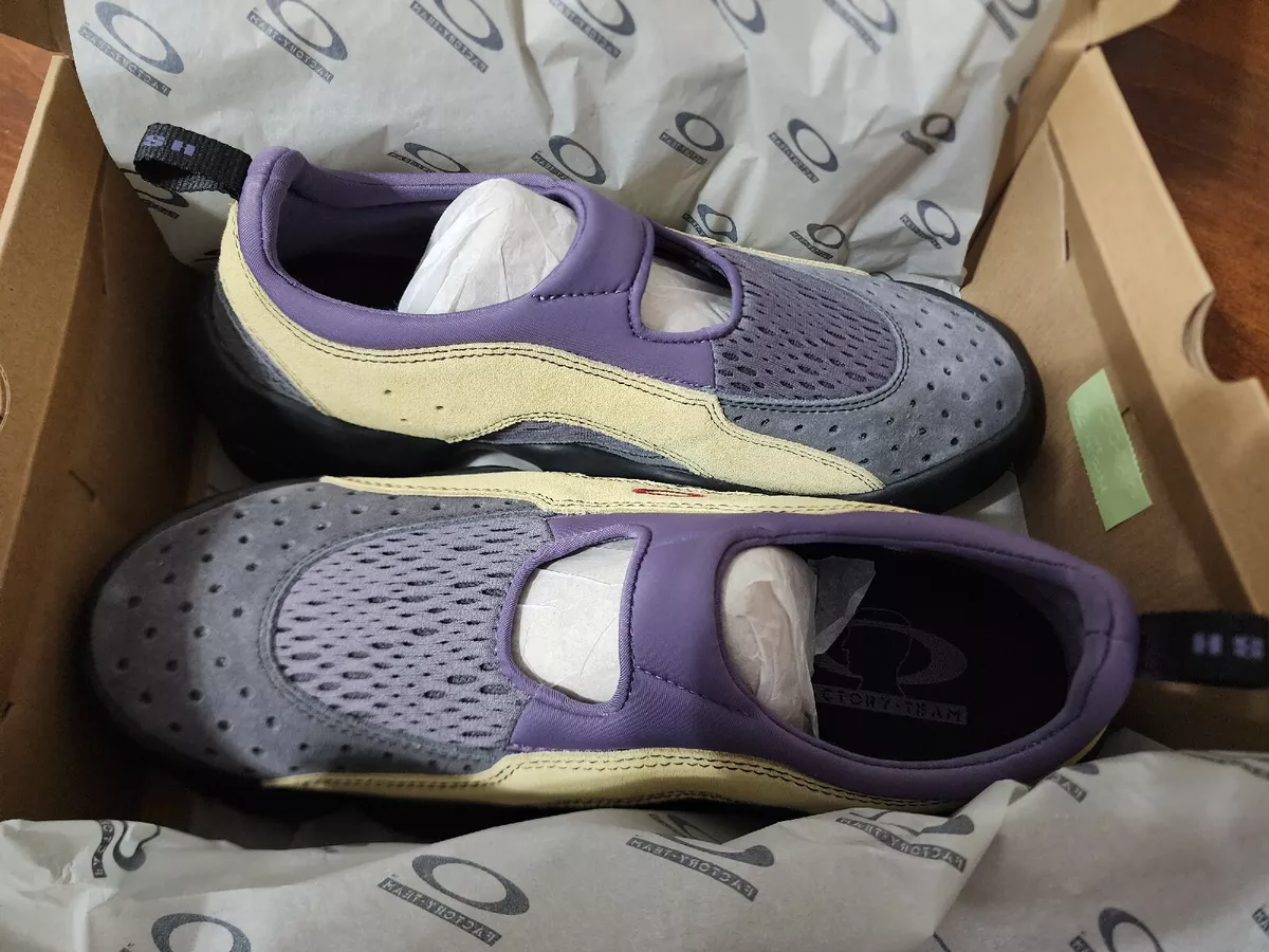 Oakley x Brain Dead Factory Team Flesh Sandal Sand / Grape Men's Size 12 In Hand