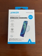 Anker Innovative PowerWave Select Magnetic Wireless Charging Pad USB-C (White)