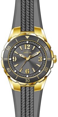 NWOB Women\'s Invicta Angel Watch with Gray Silicone Band ( Model: 17483 ) Amazon.com: Invicta Women main image 4