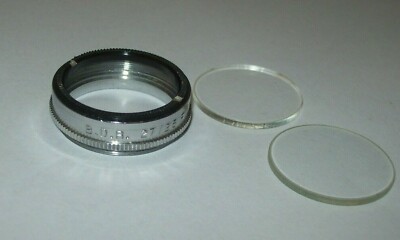  BDB 27mm SCREW IN FILTER HOLDER WITH CLEAR AND CLOSE GLASSES  CONTESSA CONTINA