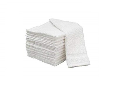 Shaving Towel, High Quality Cotton Towel, 16 X 24 Inches - TWO Count
