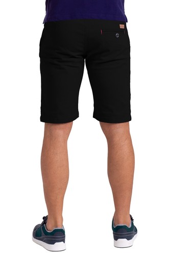 Mens Chino Half Pants Slim Fit Casual Cotton Summer Golf Beach Flat Front Shorts - Picture 4 of 41