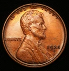 1925-S Lincoln Wheat Cent  UNC+
