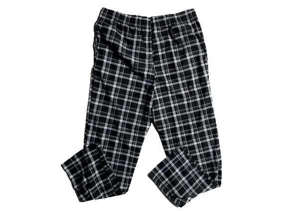 Acogedores pantalones de salón Nautica para hombre con bolsillos/cordón (NEGRO/BLANCO XL) NUEVOS SIN ETIQUETAS Foto 3 de 3