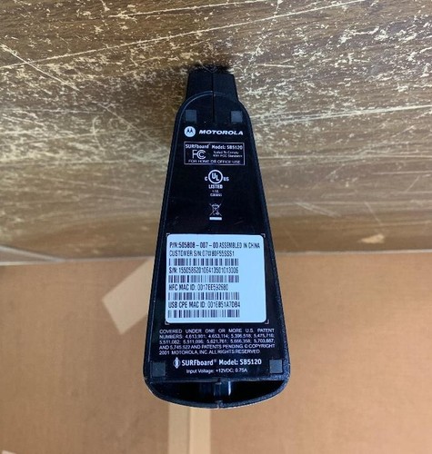 Motorola SURFboard SB5120 Cable Modem Without Power Adapter - Picture 4 of 6
