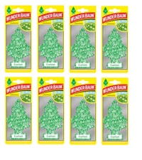 8 x WUNDER-BAUM EVERFRESH - CAR AIR FRESHENER - HANGING LITTLE TREE REFRESH