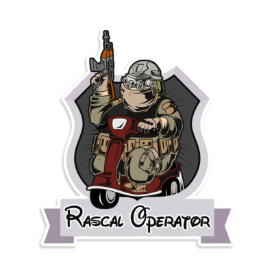Rascal Clean Sticker Rascal Operator Vinyl Sticker | eBay