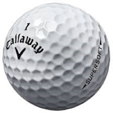 Callaway Supersoft Near Mint AAAA 48 Used Golf Balls 4A