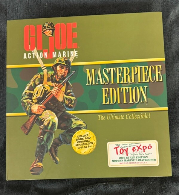 RARE G.I. Joe Marine Paratrooper International Toy Expo Edition #47 of ONLY 75