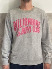 Billionaire Boys Club BBC Pink Arch Logo Crewneck Sweatshirt Men  s Size M