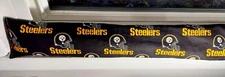 Door Draft Stopper, Cedar Filled, Window Draft Stopper, Pittsburgh Steelers