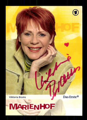 Viktoria Brams Marienhof Autogrammkarte Original Signiert # BC 85533