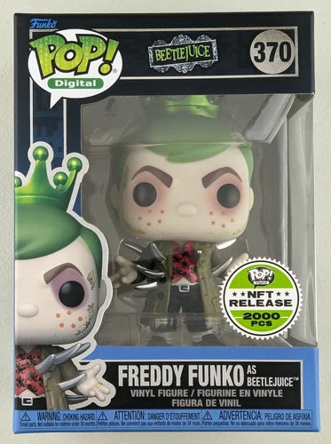 Funko POP! Digital #370 Freddy Funko as Beetlejuice Royalty - Beetlejuice S1