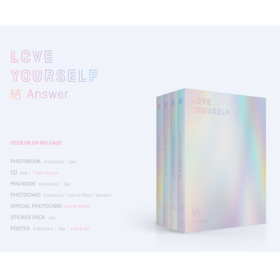 BTS(防弾少年団)/LOVE YOURSELF/CD Love Yourself: Answer by BTS (CD, 2018) for sale online | eBay