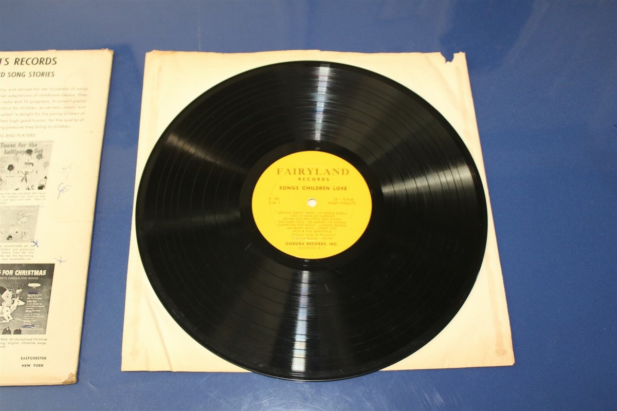 Various Songs Children Love F105 Vinyl LP, Album | eBay