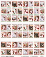 117-1x2, WX376, 2017 ALA National Design US Christmas Seals Sheet, R18-FU1S-4-01