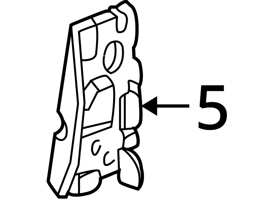 ADEQUADO PARA 1984-1995 CHEVROLET GMC ASTRO SAFARI LOCK ASM RR S D 16627316 - NOVO FABRICANTE DE EQUIPAMENTO ORIGINAL - Imagem 4 de 4