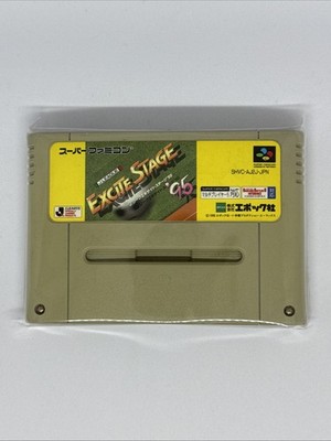 Nintendo Super Famicom JAPAN Retro Spiel Excite Stage 95 TOP