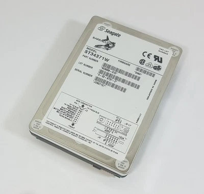 4,3GB 3,5" SCSI Festplatte Seagate Barracuda ST34371W VINTAGE ultra Wide - Bild 1 von 4