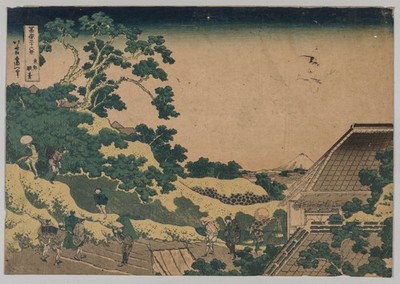 Hokusai Wandkunst Japanischer Landschaftsdruck Japanisches Ukiyo-e Jap