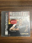 Resident Evil Director's Cut PlayStation 1 PS1 Black Label Missing Manual