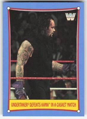2017 Topps WWE Heritage Bizarre SummerSlam Matches Undertaker #2