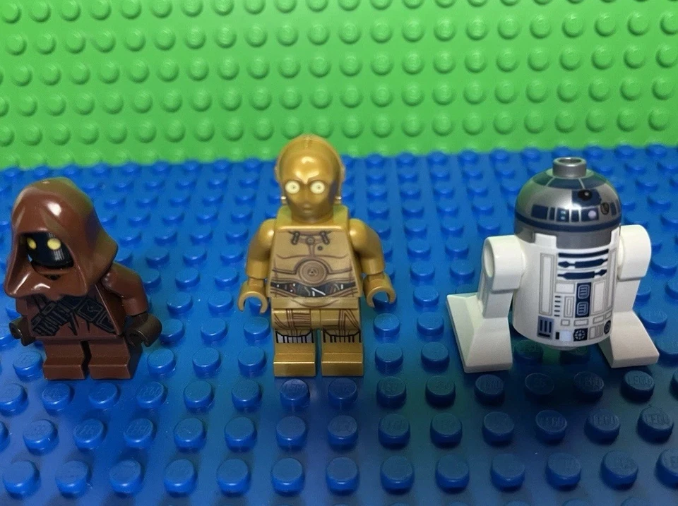 LOTE DE 11 MINIFIGURAS LEGO STAR WARS - UNA NUEVA ESPERANZA - LUKE LEIA DARTH VADER SANDTROOPER Foto 4 de 4