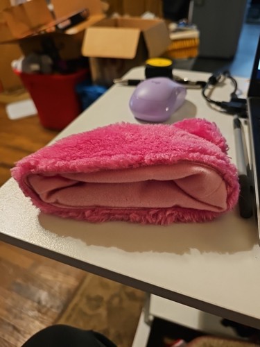 Cappello per bambola rosa senza marchio con orecchie per bambole da 18 pollici - Foto 5 di 5