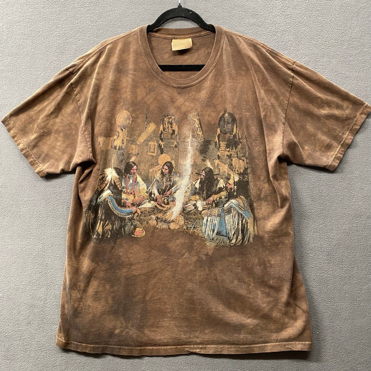 貴重　Salsation Wear V-Tshirt BROWN Tie-dye 貴重 Salsation Wear V-Tshirt BROWN Tie-dye 貴重 Salsation Wear V
