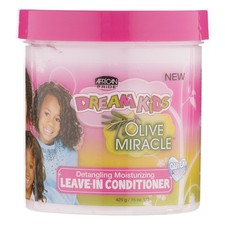 Dream Kids Olive Miracle Leave In Conditioner 15oz for Kids Hair Care 0.86 per fl oz