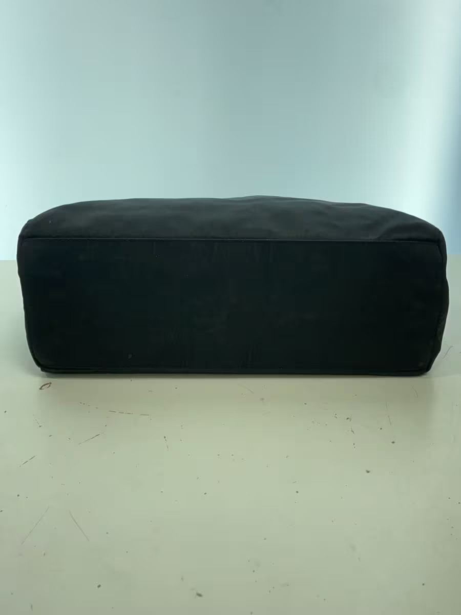 PRADA Handbag Nylon BLK Solid Authentic Rare Exce… - image 4