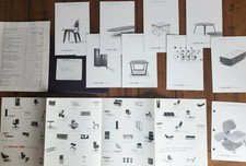 Herman Miller for the Home Brochure 1994 Eames George Nelson Furniture Flyer VTG
