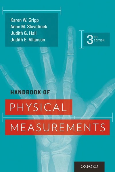 Handbook Of Physical Measurements (Updated, Revised) Karen W Gripp (U. A.) Buch-image