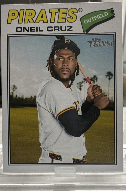 2026 Topps Heritage - Oneil Cruz #308 Pittsburg Pirates