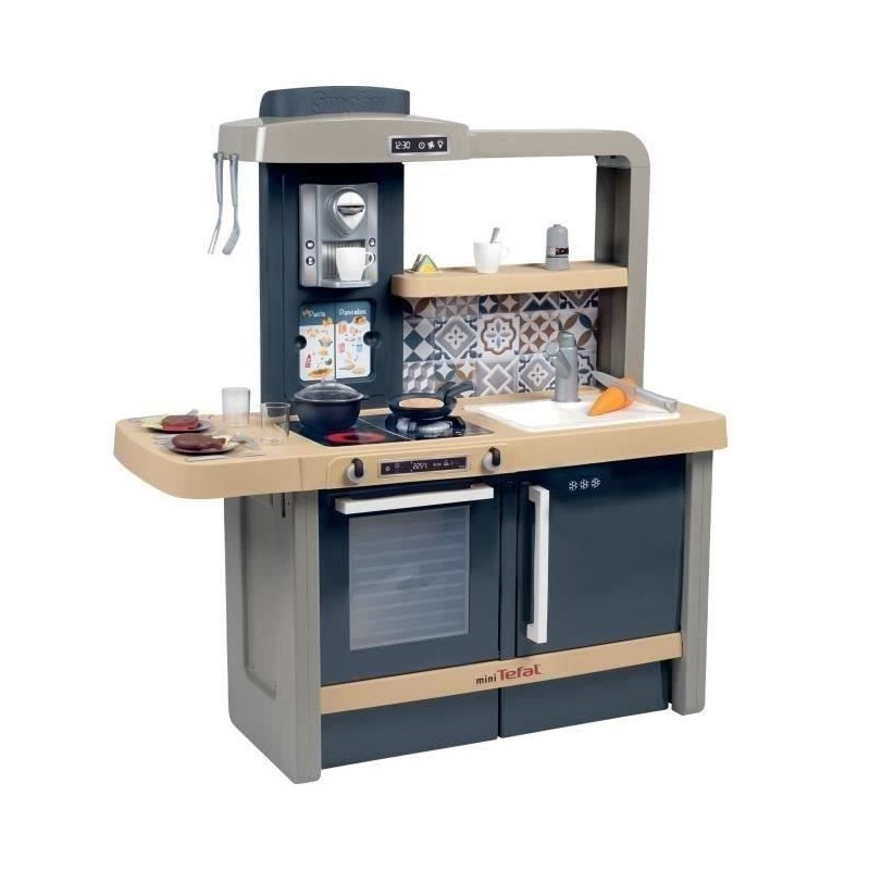 Cuisine évolutive Tefal Smoby le grand jeu d'imitation pour enfants au salon