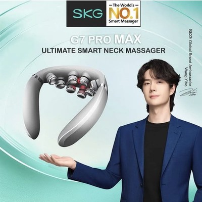 SKG G7 Pro-MAX Smart Neck Massager with Heat Brand New Factory Sealed !!!