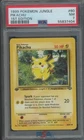 Pokemon TCG Pikachu 60/64 Jungle 1st Edition Rare PSA 7