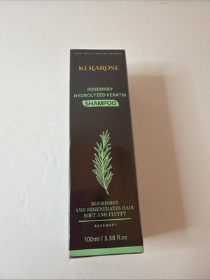 Kerarose Rosemary Hydrolyzed Keratin Shampoo 100ml Hair Growth & Thickening