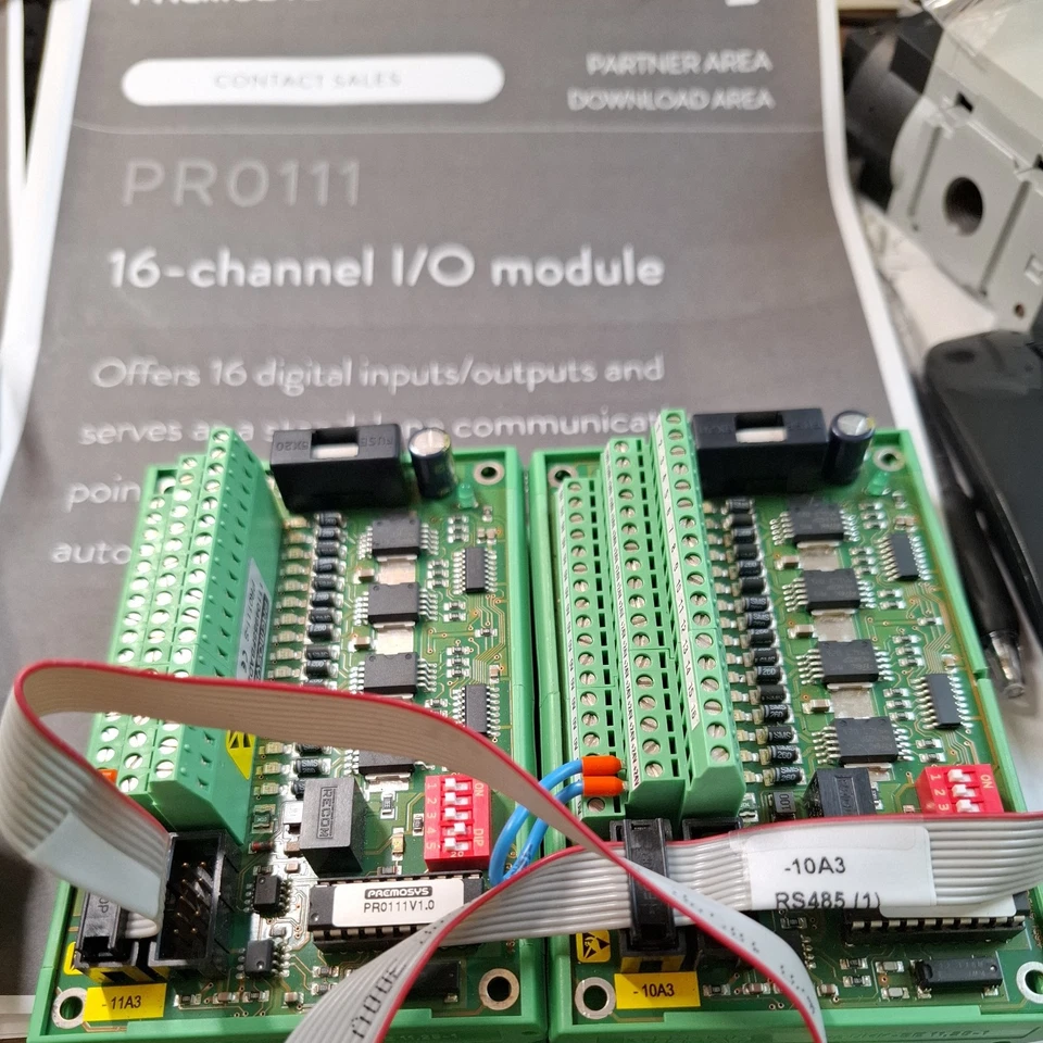 premosys PRO111 x2, PRO131 x1, PRO112 x2, PRO125 x2 and the instruction manuals - Image 4 of 4