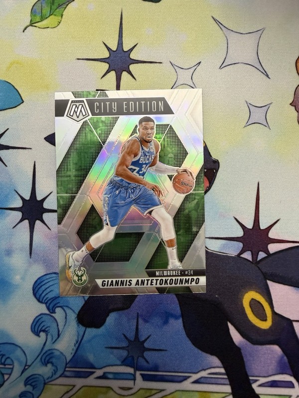 2024-25 Panini Mosaic - City Edition Giannis Antetokounmpo #282 Silver Prizm