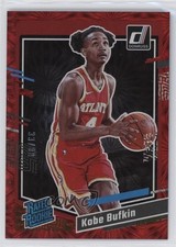 2023-24 Panini Donruss Rated Rookie Red Fireworks 33/88 Kobe Bufkin #204 6j0