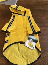 Płaszcz przeciwdeszczowy dla psa Nobleza z odblaskowymi paskami. Wodoodporny lekki. XXL