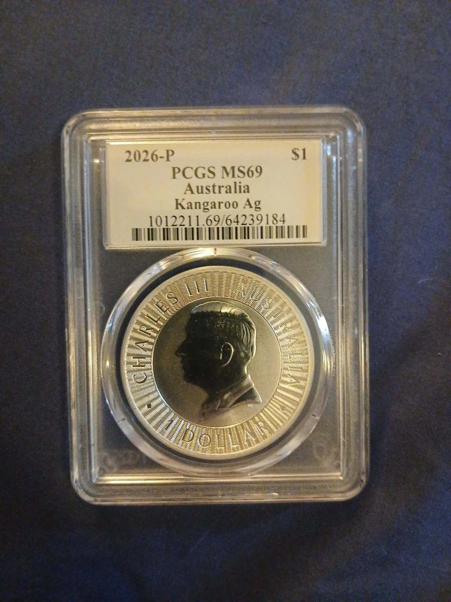 2022年オーストラリア 銀製虎 PCGS MS69 Australian Kangaroo Grade MS 69 Silver Bullion Coins for sale | eBay