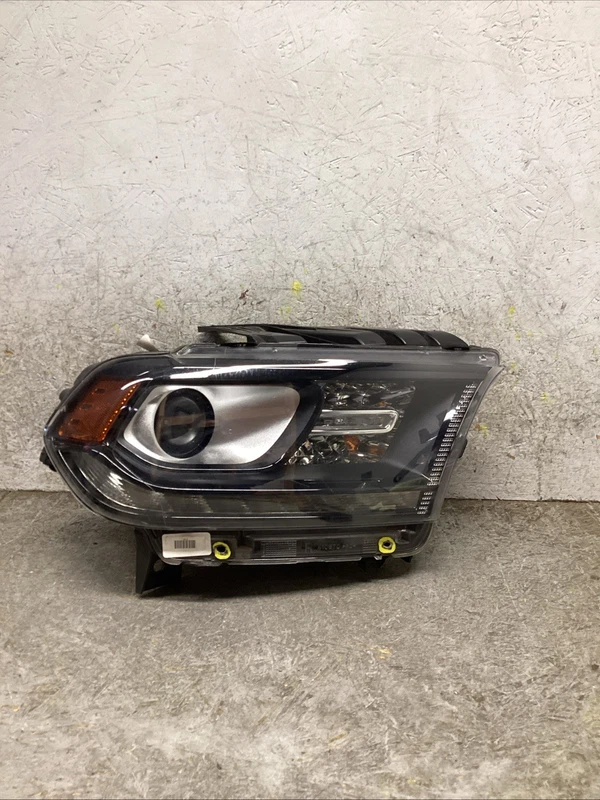 2014-2018 DODGE DURANGO RIGHT RH PASSENGER SIDE HEADLIGHT OEM HID BLACK