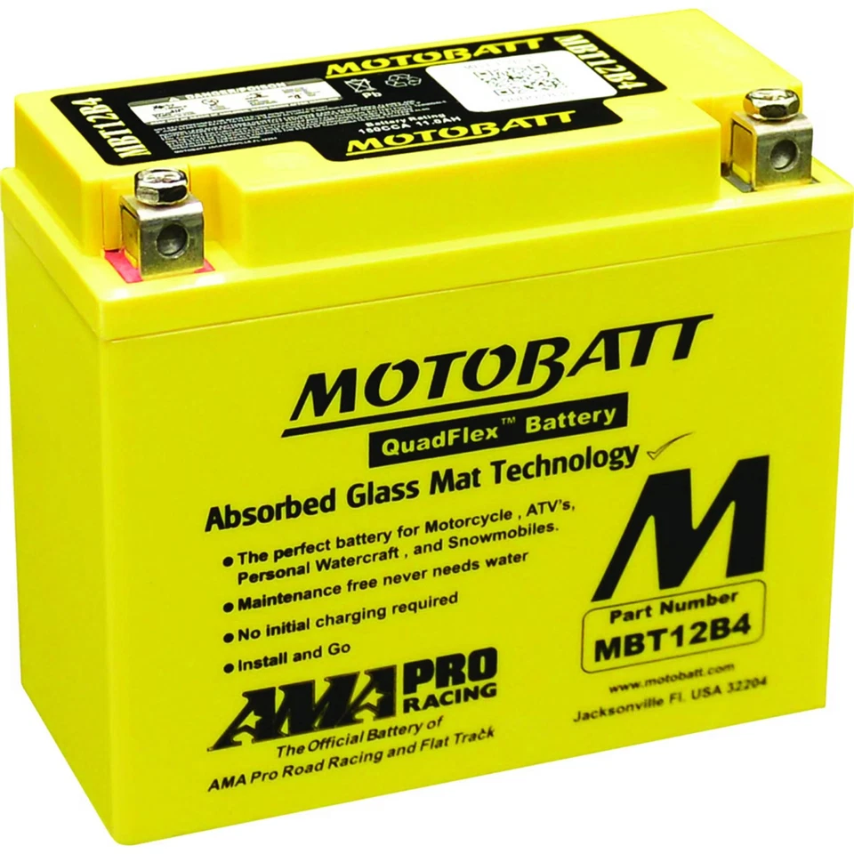 Batería Motobatt para Triumph Thruxton 865cc 09-13 Foto 3 de 4